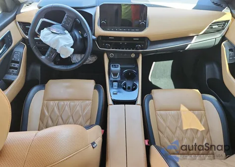 2021 Nissan Rogue Platinum z USA, uszkodzony, nr VIN JN8AT3DC9MW102485